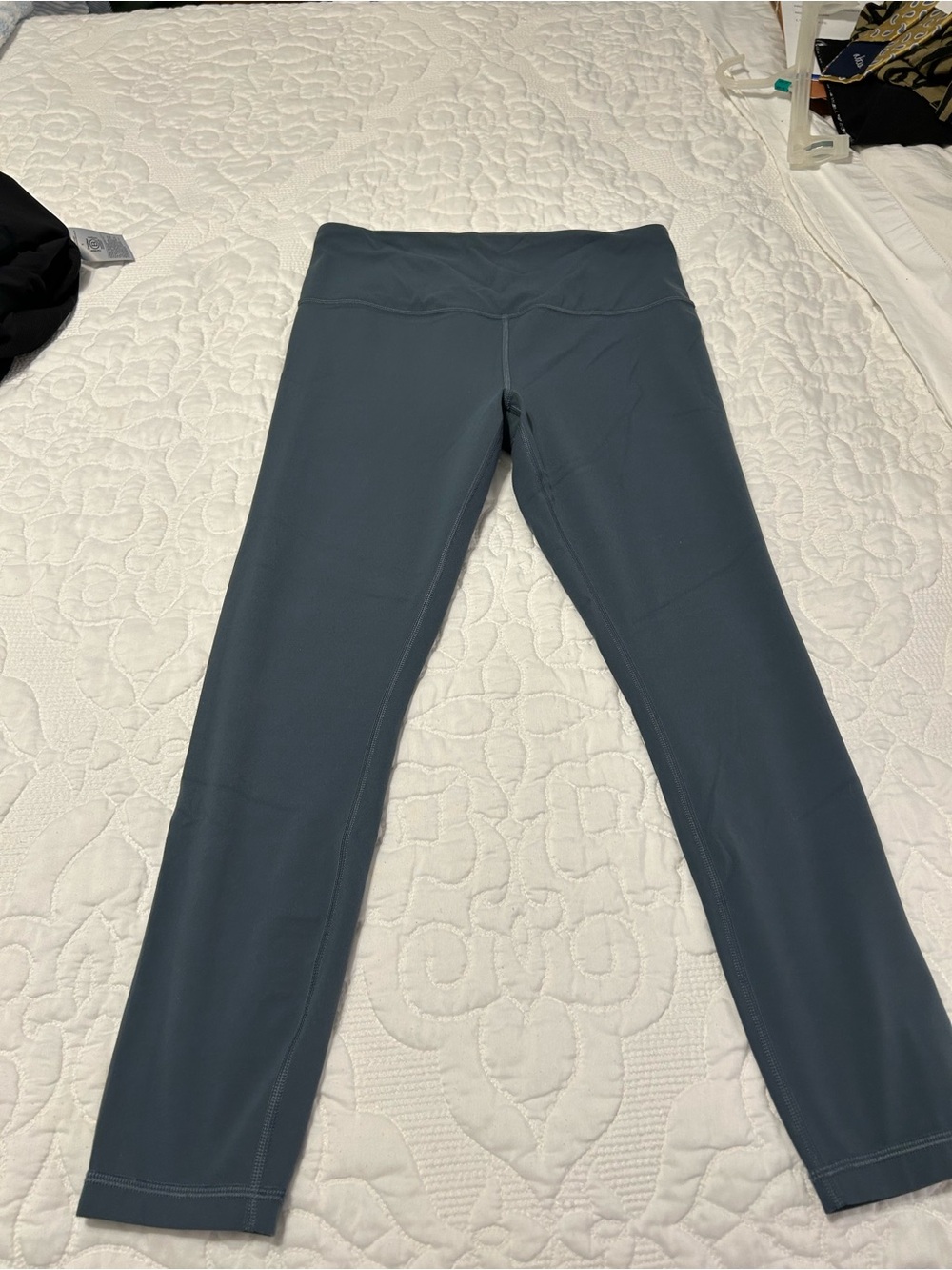 Athleta Teal Ultra High Rise Elation 7/8 Tights